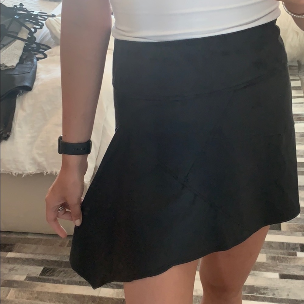 Free people suede skirt